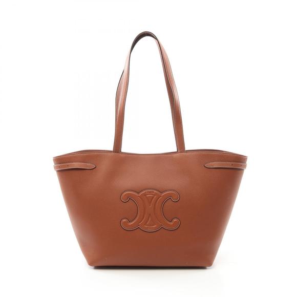 Celine Cabas Anais Cuir Triomphe Tote Bag Brown Leather - Picture 1 of 5